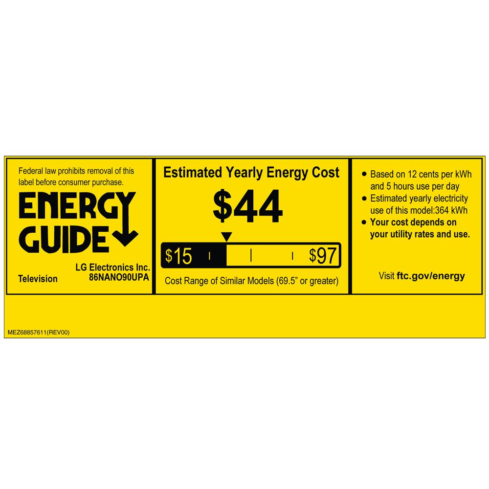 LG 86NANO90UPA 86 Inch 4K Nanocell TV 2021 + LG SP8YA Soundbar Bundle