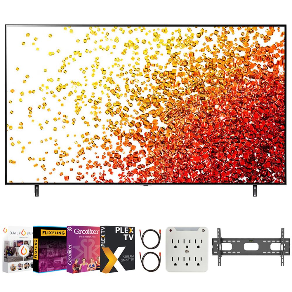 LG 86NANO90UPA 86 Inch 4K Nanocell TV (2021 Model) with Movies Streaming Pack