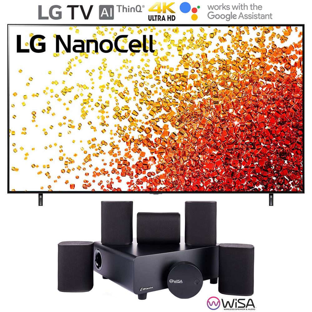 LG 86" 4K Nanocell TV 2021 + Platin Speaker System w/ WiSA Technology