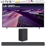 LG 86" HDR 4K Smart QNED Mini-LED TV 2022 w/ LG S65Q High Res Audio Sound Bar