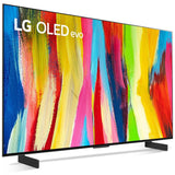 LG OLED42C2PUA 42" HDR 4K Smart OLED TV 2022 + LG S65Q Soundbar + Rear Speaker Kit